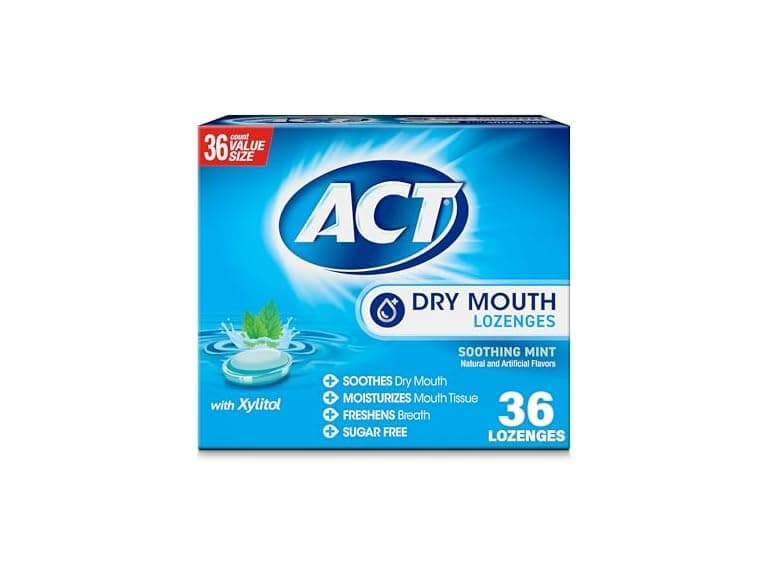 ACT Dry Mouth Gum Mint 36ct - Image 1