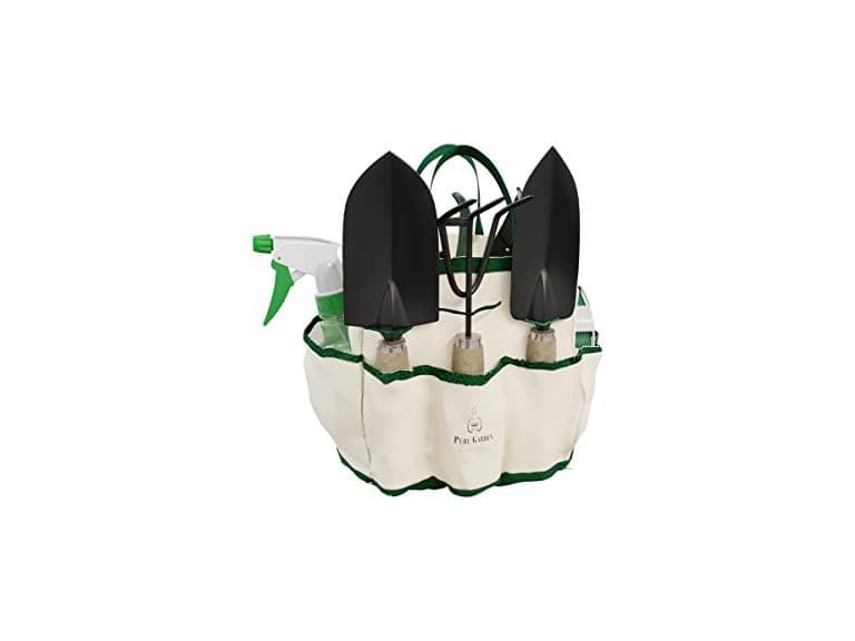 Pure Garden 8-Piece Garden Hand Tool Set - Image 1
