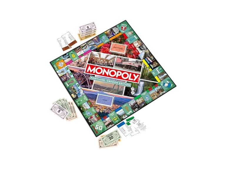 Monopoly Board Game – Portland, OR Edition - Image 1