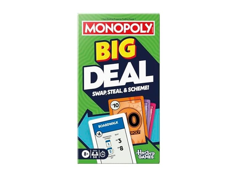 Monopoly Deal Card Game Oversized Giant Fun Adults - Image 1