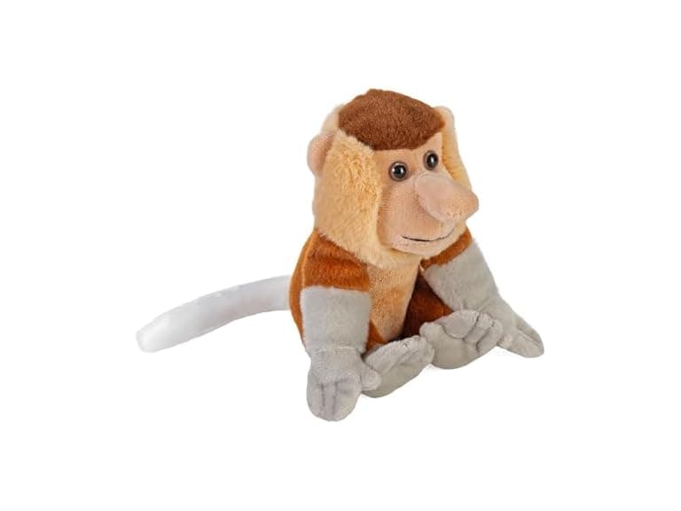 Wild Republic Pocketkins Eco Proboscis Stuffed - Image 1