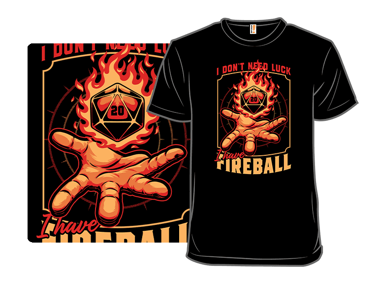 RPG Dice Luck Fireball - Image 1