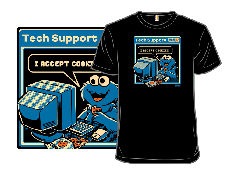 Tech Support I Accept Cookies - Image 1