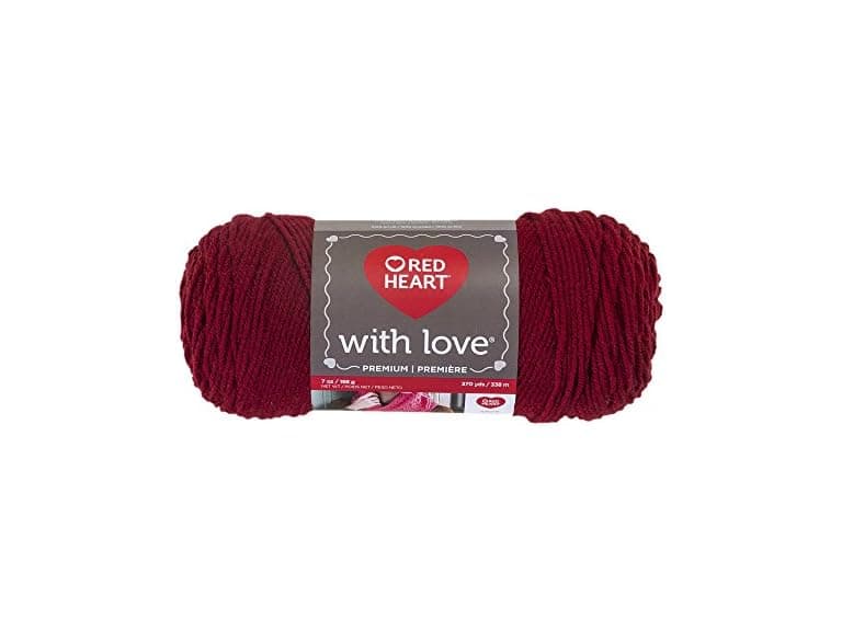 Red Heart 10016774 With Love Yarn - Image 1