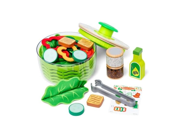 Melissa & Doug Boys Salad Spinner Play Set - Image 1