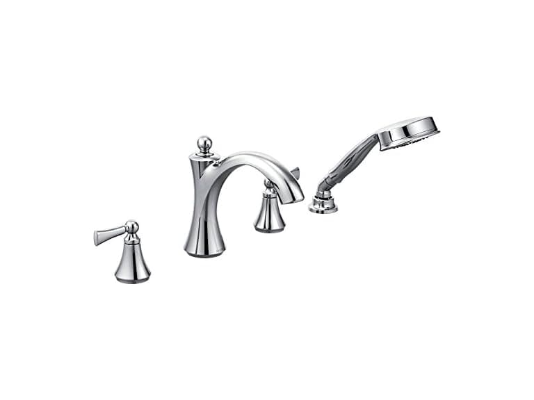 Moen Wynford Two-Handle Diverter Roman Tub - Image 1