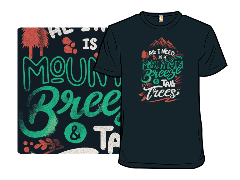Mountain Breeze and Tall Trees - Image 1