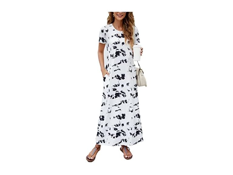 Hount Women (XL) Summer Dresses Boho Maxi Dress - Image 1
