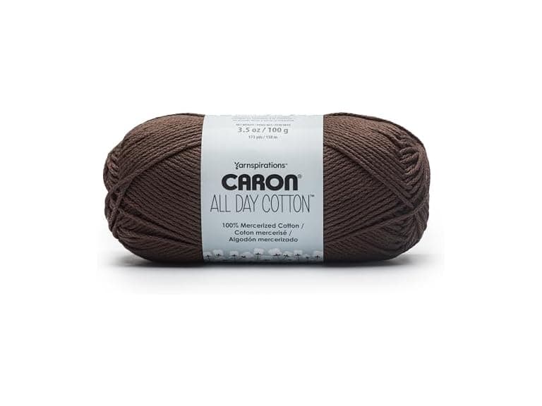 Spinrite Caron Cotton Yarn-Coffee Bean - Image 1