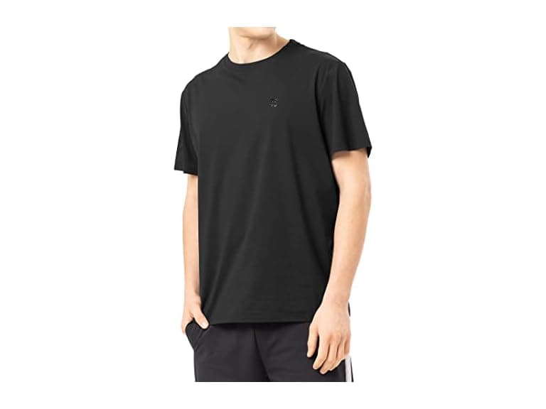 Diorlv Men (L) T-Shirt Wrinkle-Resistant Way Tee - Image 1