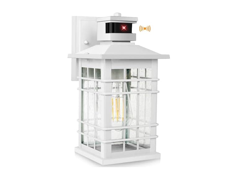 Kondras Motion Sensor Outside Wall Lantern Waterproof - Image 1