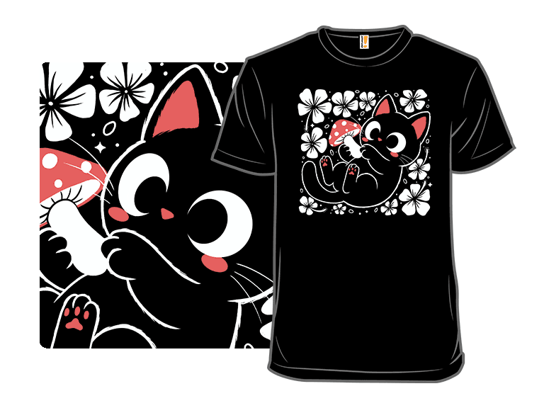 Lucky Mushroom Cat - Image 1