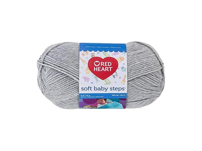 Red Heart Soft Baby Steps Elephant Yarn - Image 1
