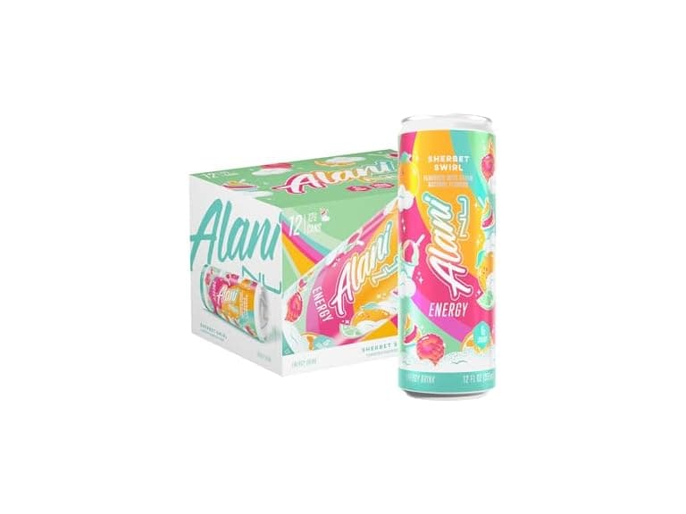 12PK Alani Nu SHERBET SWIRL Sugar Free - Image 1