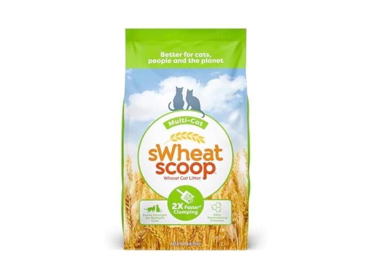 sWheat Scoop Natural Wheat Multi-Cat Litter - Image 1