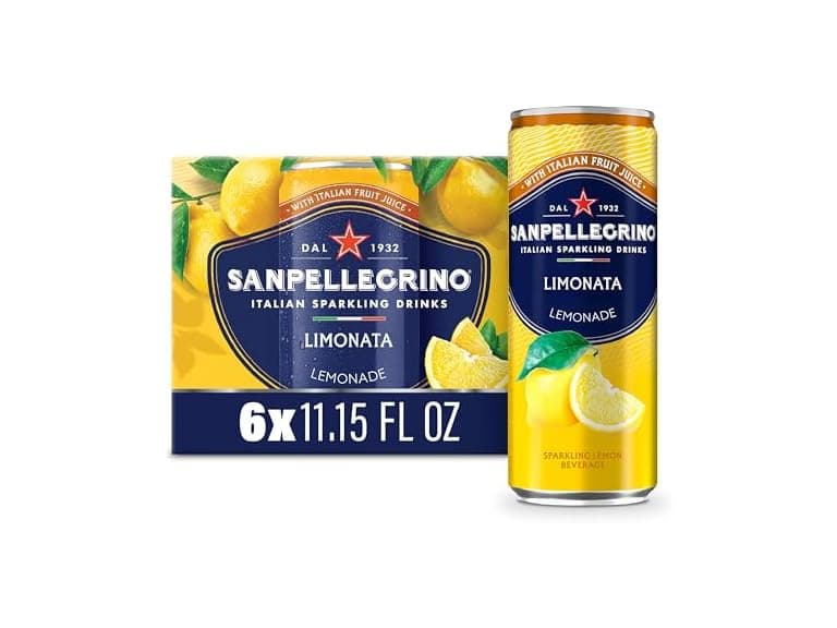 6Pk Sanpellegrino Italian Sparkling Drink Limonata - Image 1