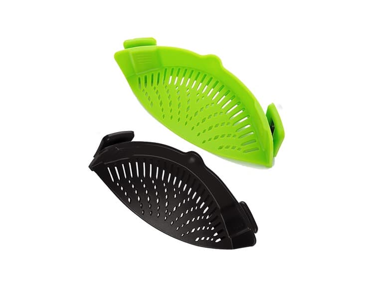2pk Snap On Silicone Kitchen Strainer - Image 1