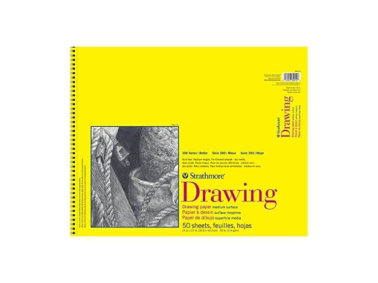 Strathmore 300 Series Drawing Paper Pad, Top Wire Bound - Image 1
