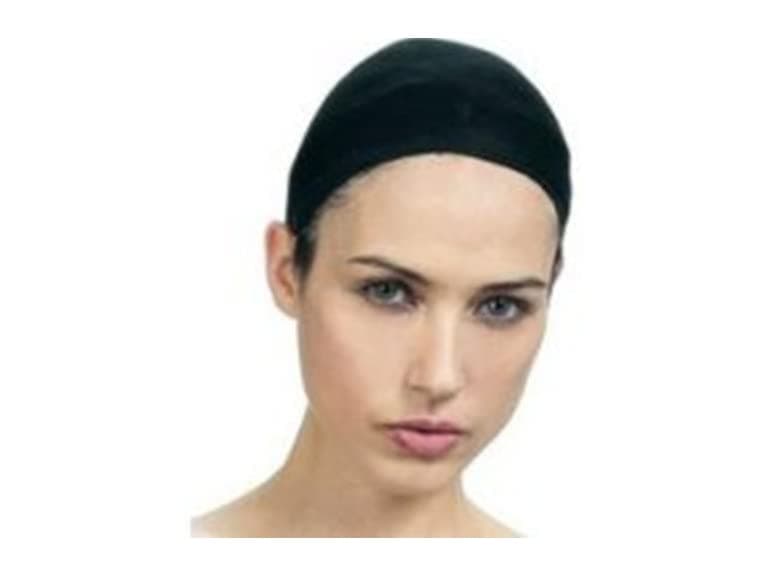 Qfitt Wig Cap In Sheer Black - 2pcs - Image 1