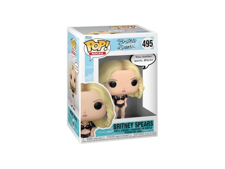 Funko Pop! Sayings: Britney Spears - Work B!tch - Image 1