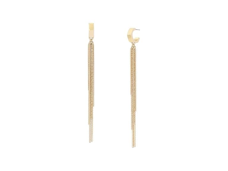 AllSaints Women Jewelry Women's Rae Chain Earrings - Image 1