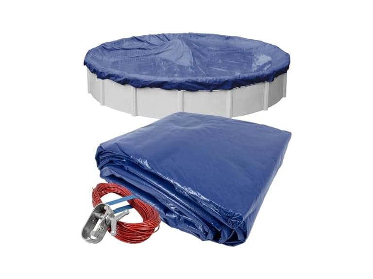 Robelle 30 ft Professional Blue Winter Pool Cover - Image 1
