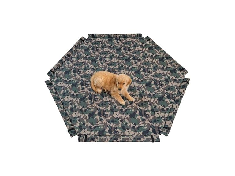 MyPet SecureMat Hexagon Pet Mat, Camo - Image 1