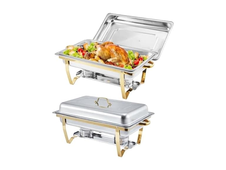 2-Pack Chafing Dishes for Buffet,8QT - Image 1