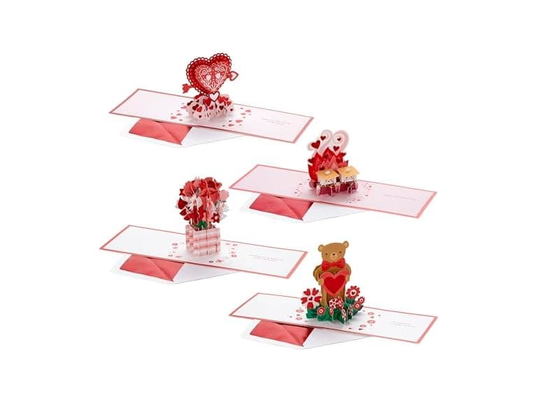Hallmark Valentine's Day Pop Up Card Asst - Image 1