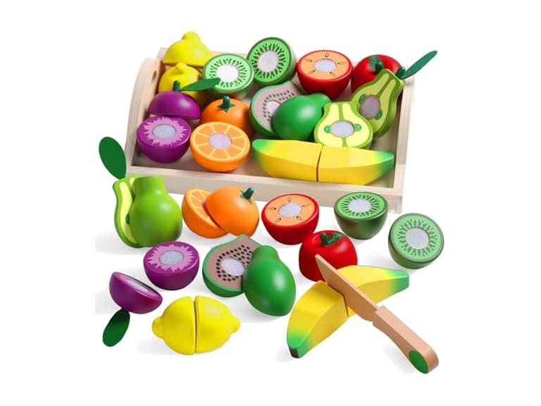 Fajiabao Wooden Play Food - Image 1