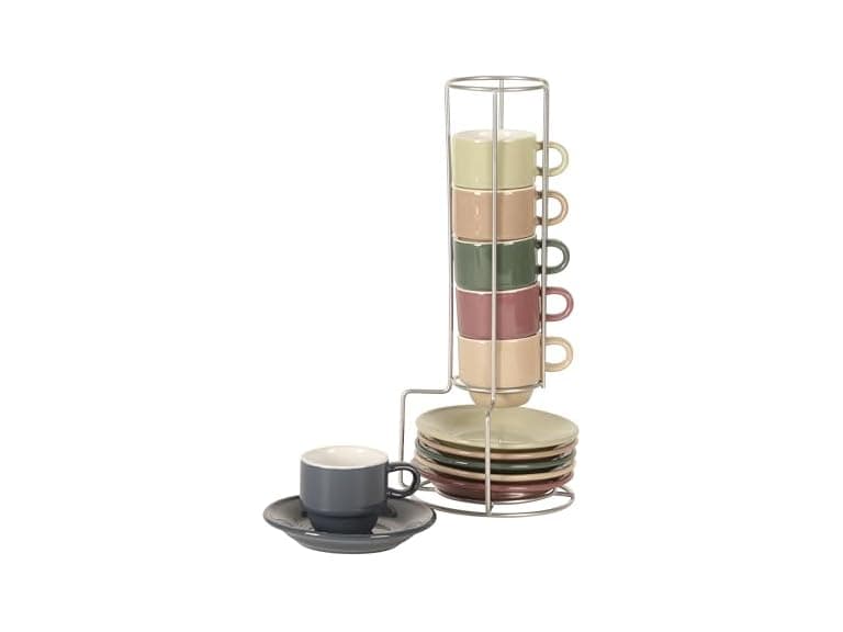 Gibson Home Brew Harmony 13 Piece Espresso Cup Set - Image 1