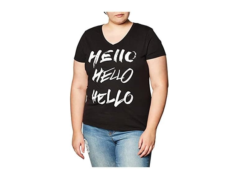 Hanes Women (S) Short Sleeve Tee Pattern Elephant - Image 1