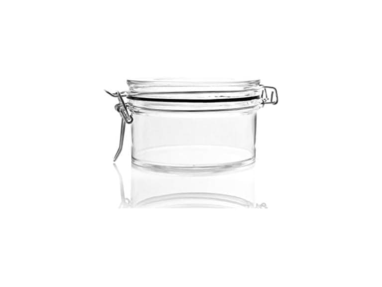 Mason Flat Jar, 10 oz - Glass, Case Pack of 24 - Image 1