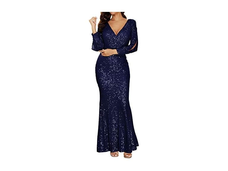 Madam Uniq Women (S) Formal Evening Long Dress - Image 1