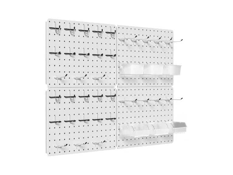 PHX Grove 36 Hooks Metal Pegboard - Image 1