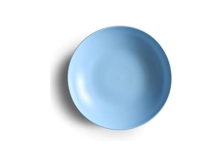 Year & Day Ceramic Low Serving Bowl, Lagoon Blue, 13.25 Inch - Image 1