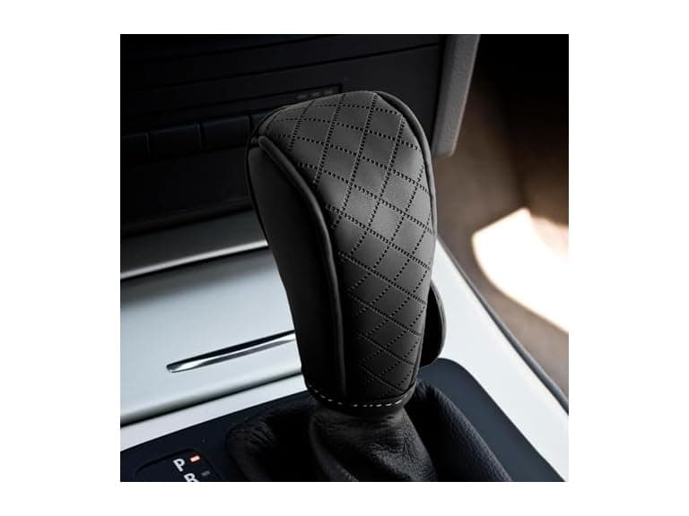 WONZTHWD AAP-Auto-098 Leather Car Gear Shift - Image 1