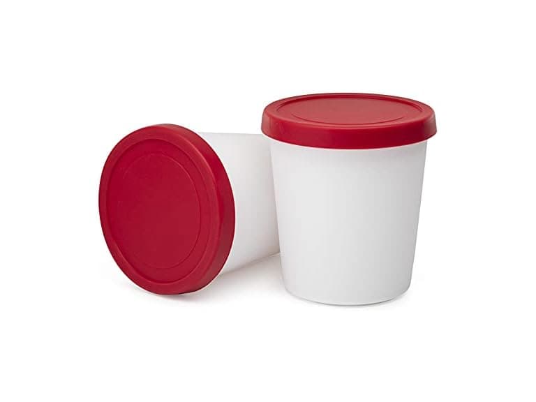 ChefWave Reusable Ice Cream Containers - Set of 2 - Image 1