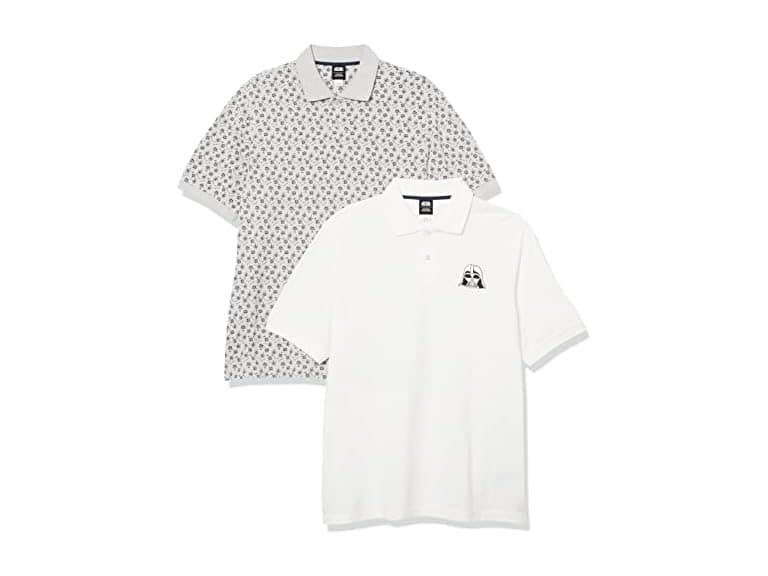 Amazon Essentials Men Star Wars Pique Polo Shirt 2 Pack - Image 1