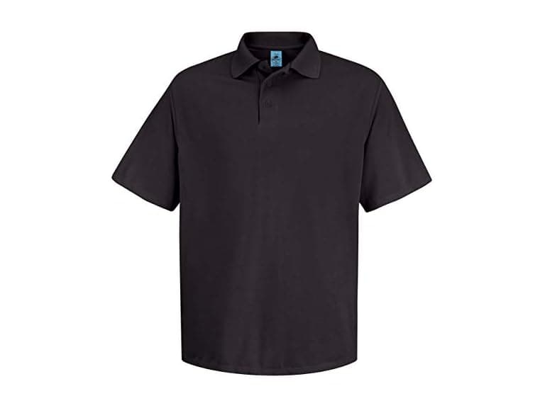 Red Kap Men Small Short Sleeve No Pocket Polo - Image 1