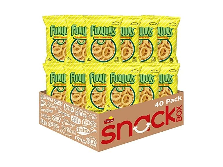 40PK Funyuns Onion Flavored Rings, Original, 0.75 Oz - Image 1