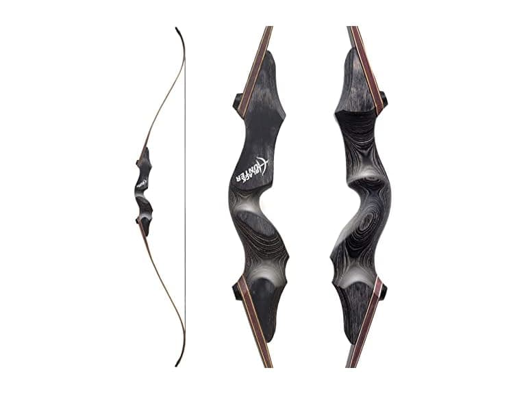 Obert Black Hunter 60" Archery Takedown Recurve Bow Left Hand - Image 1