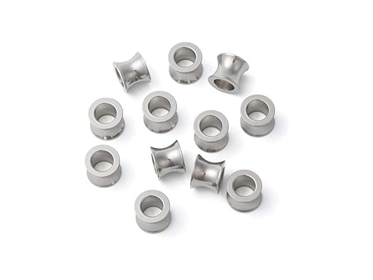 Fashewelry 50Pcs Large Hole Beads SS - Image 1
