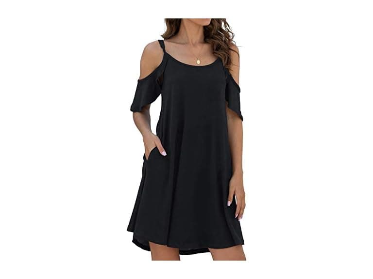 Jouica Women (S) Summer Casual Loose Beach Dress - Image 1