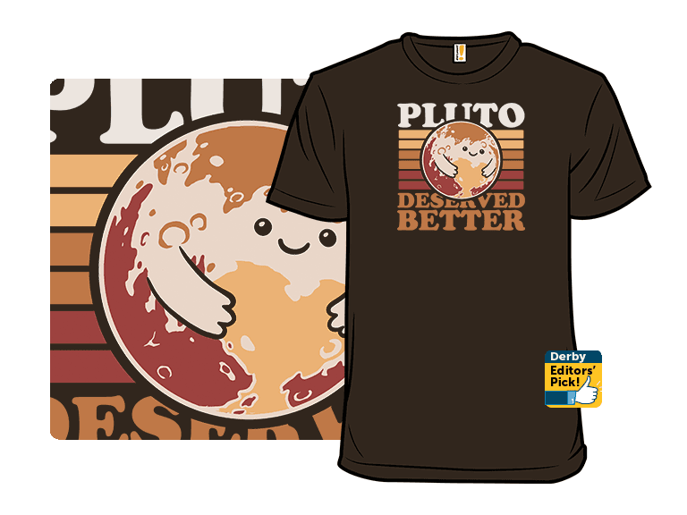 Pluto Vintage Planet - Image 1