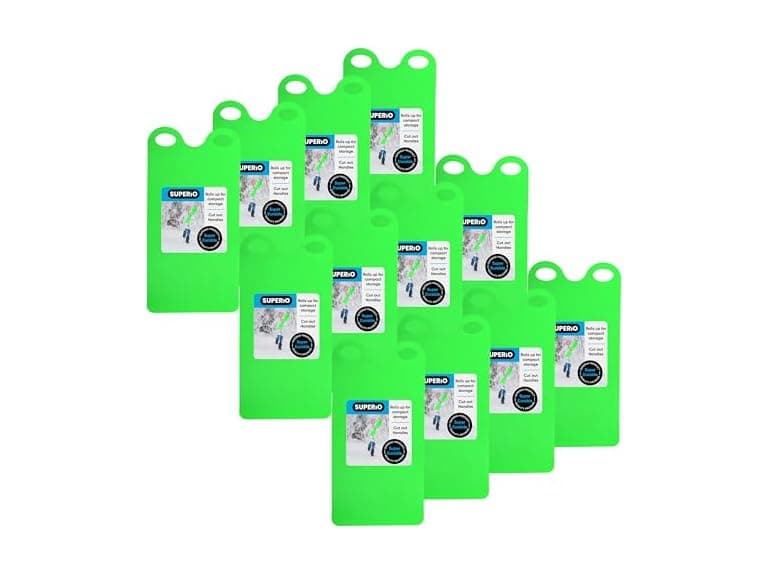 Superio Snow Slider Mat 36" (Green), 12 Pack - Image 1