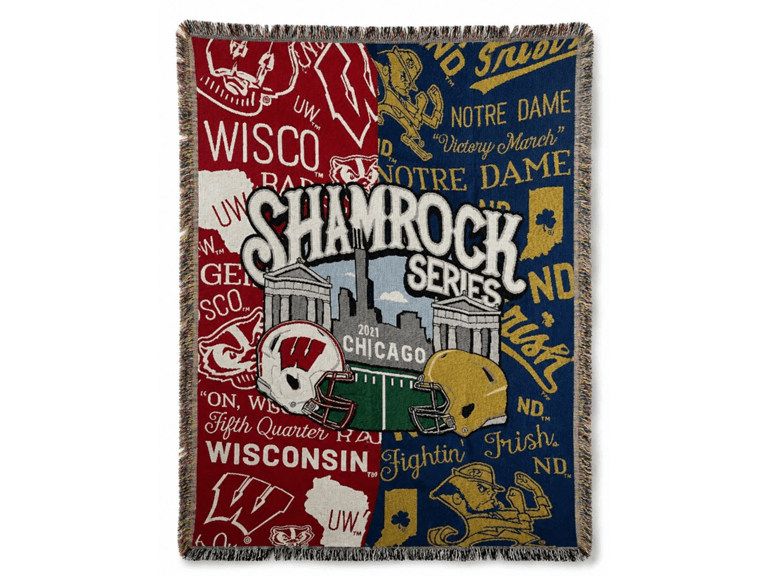 Notre Dame Shamrock Series 2021 Blanket - Image 1
