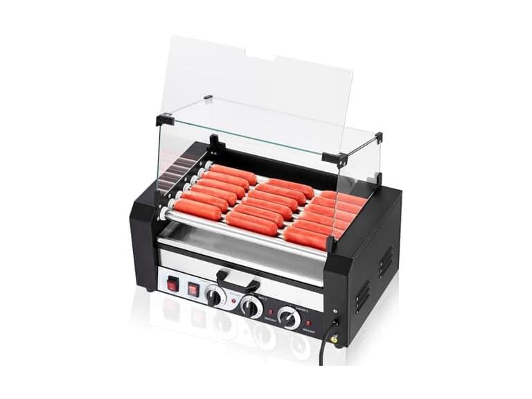 Commercial 7-Roller Hot Dog Machine - Image 1