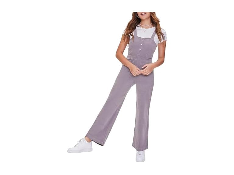 Forever 21 Button-up Straight-leg Jumpsuit - Image 1
