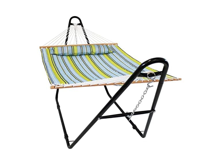 Sunnydaze Decor 2-Person Hammock - Choose Color - Image 1